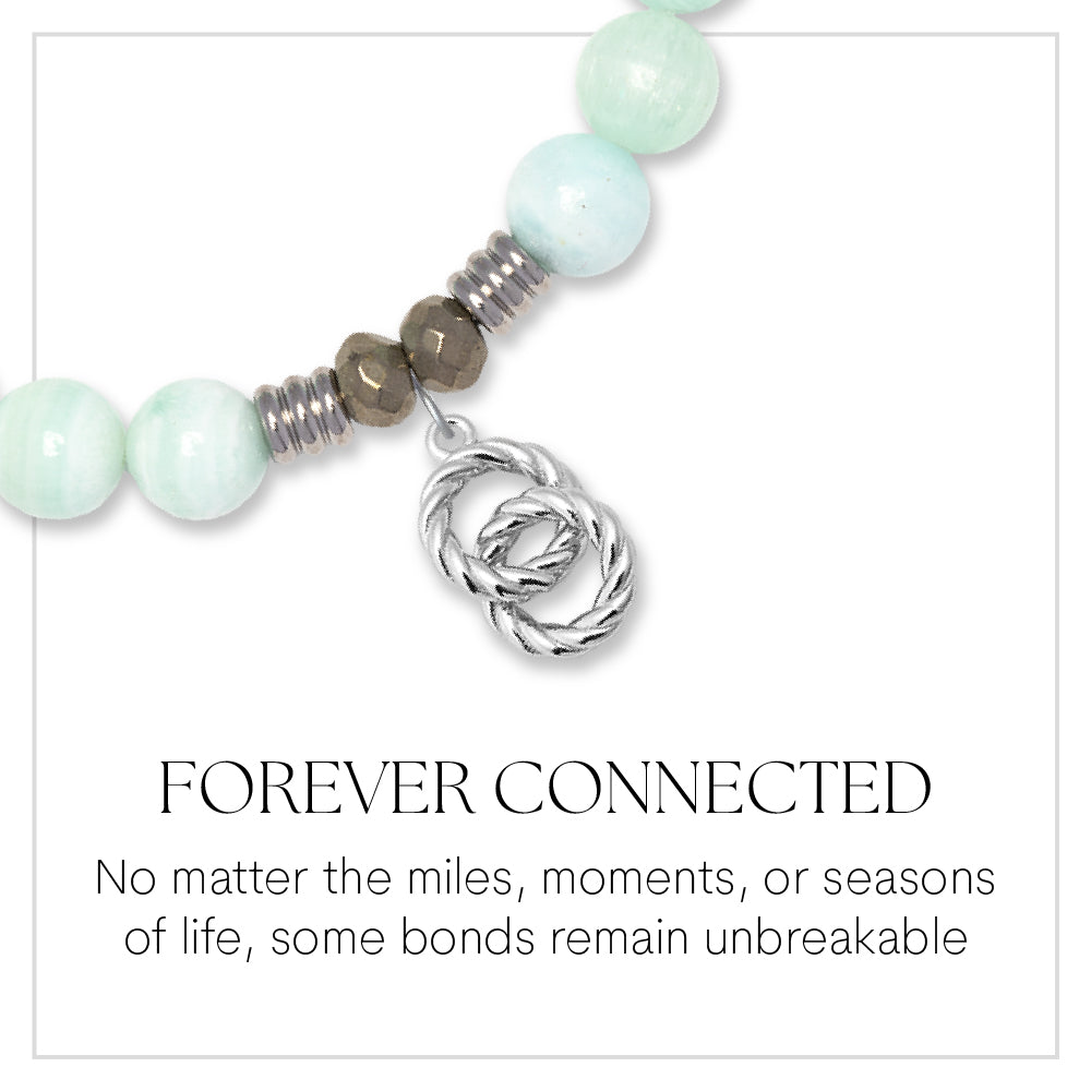 Forever Connected Sterling Silver Charm Bracelet Collection