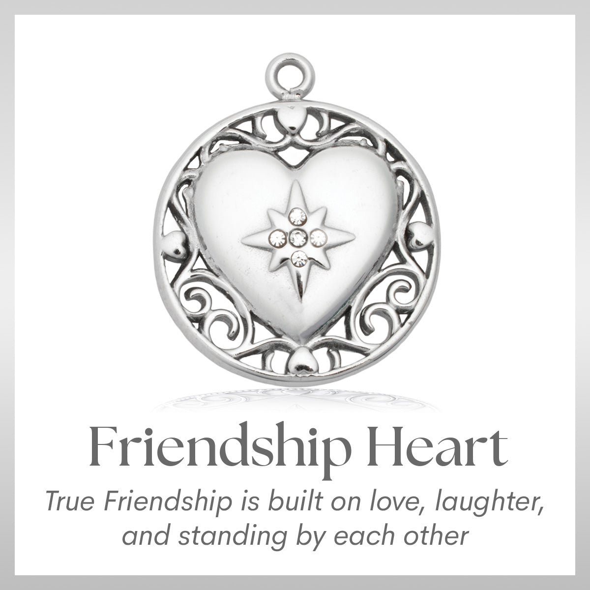 Friendship Heart Charm Bracelet Collection