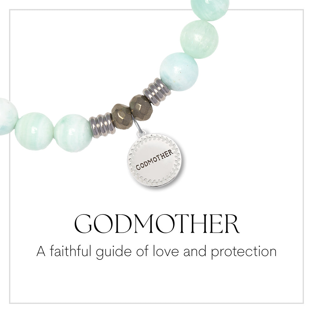 Endless Love Godmother Sterling Silver Charm Bracelet Collection