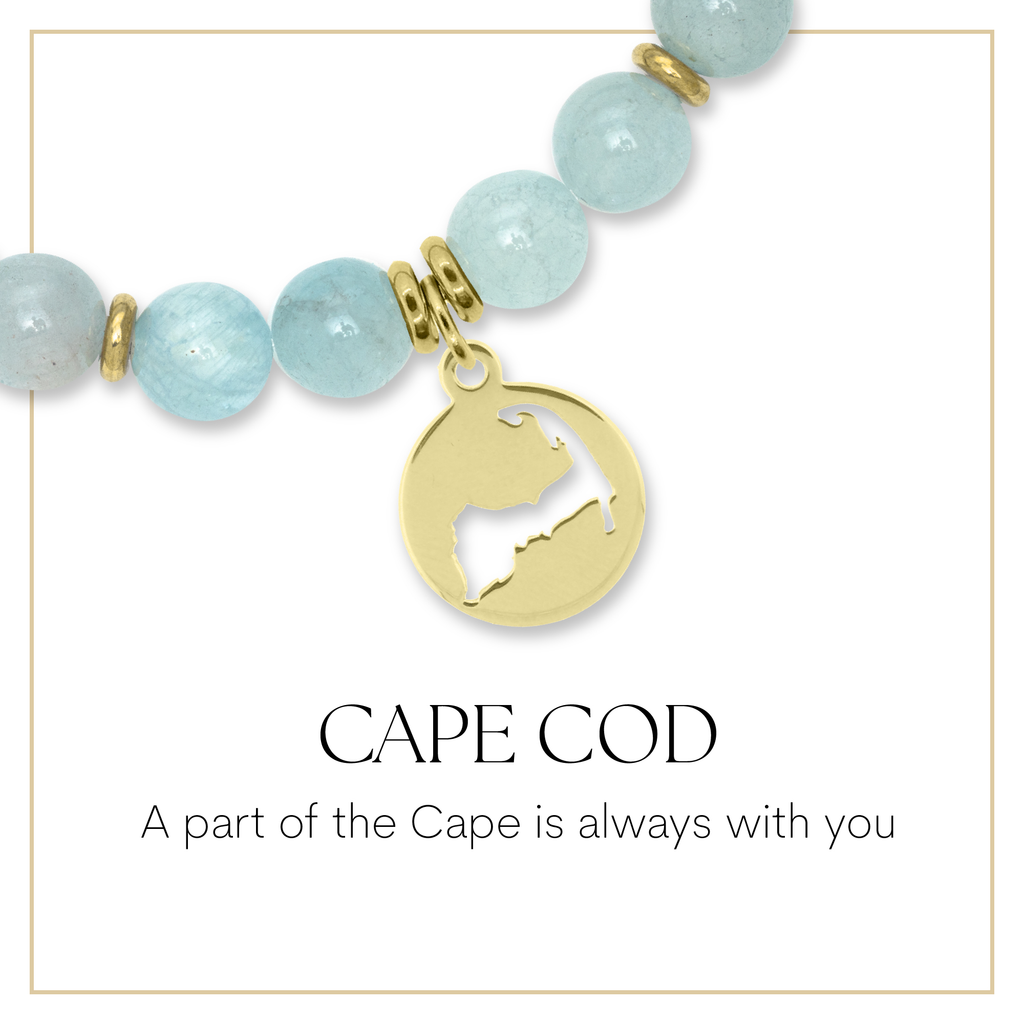 Cape Cod Gold Charm Bracelet