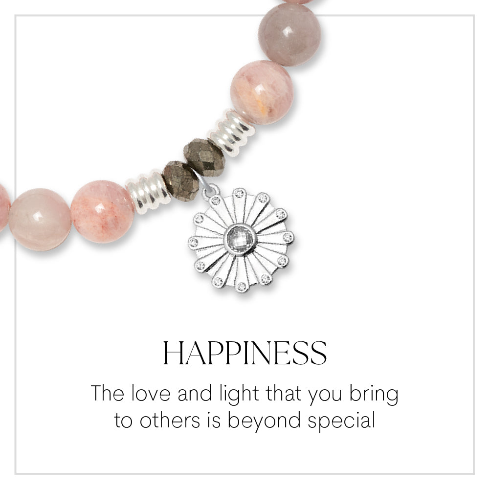 Happiness Sterling Silver Charm Bracelet Collection