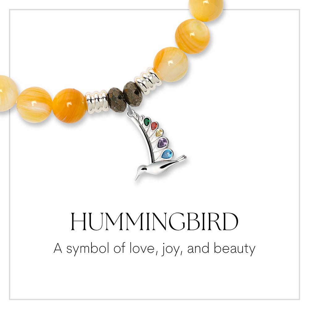 Hummingbird Charm Bracelet Collection