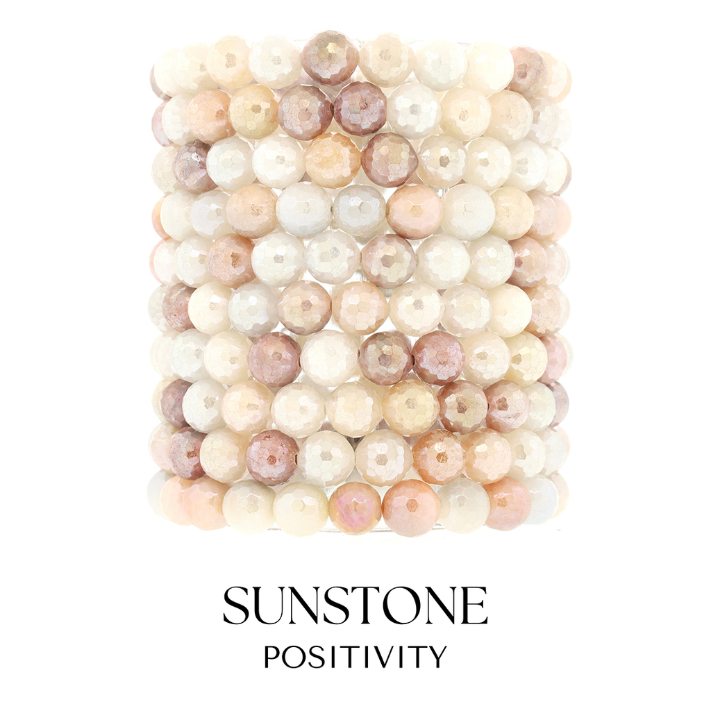 Sunstone Gemstone Bracelet Collection