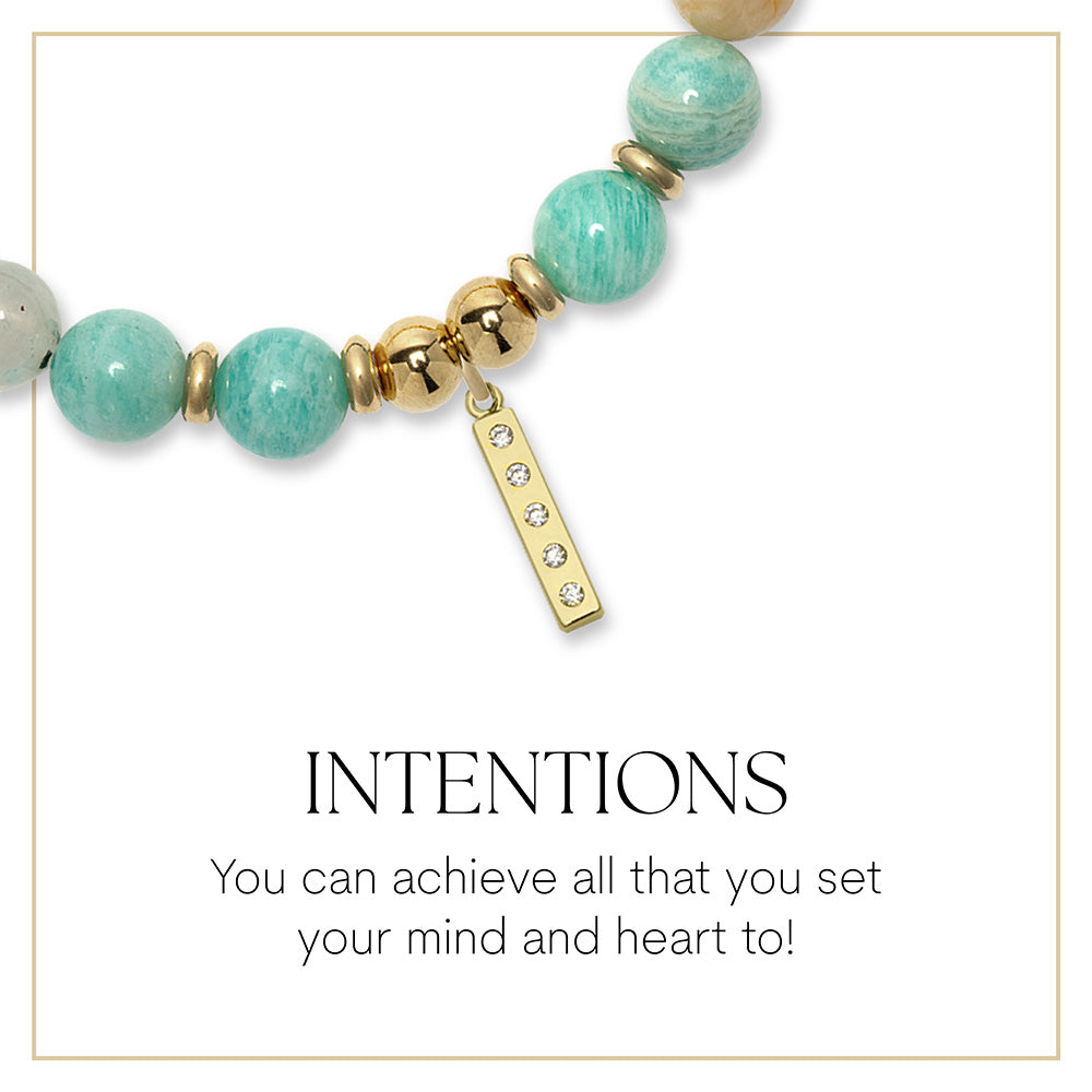 Intentions Gold Charm Bracelet Collection