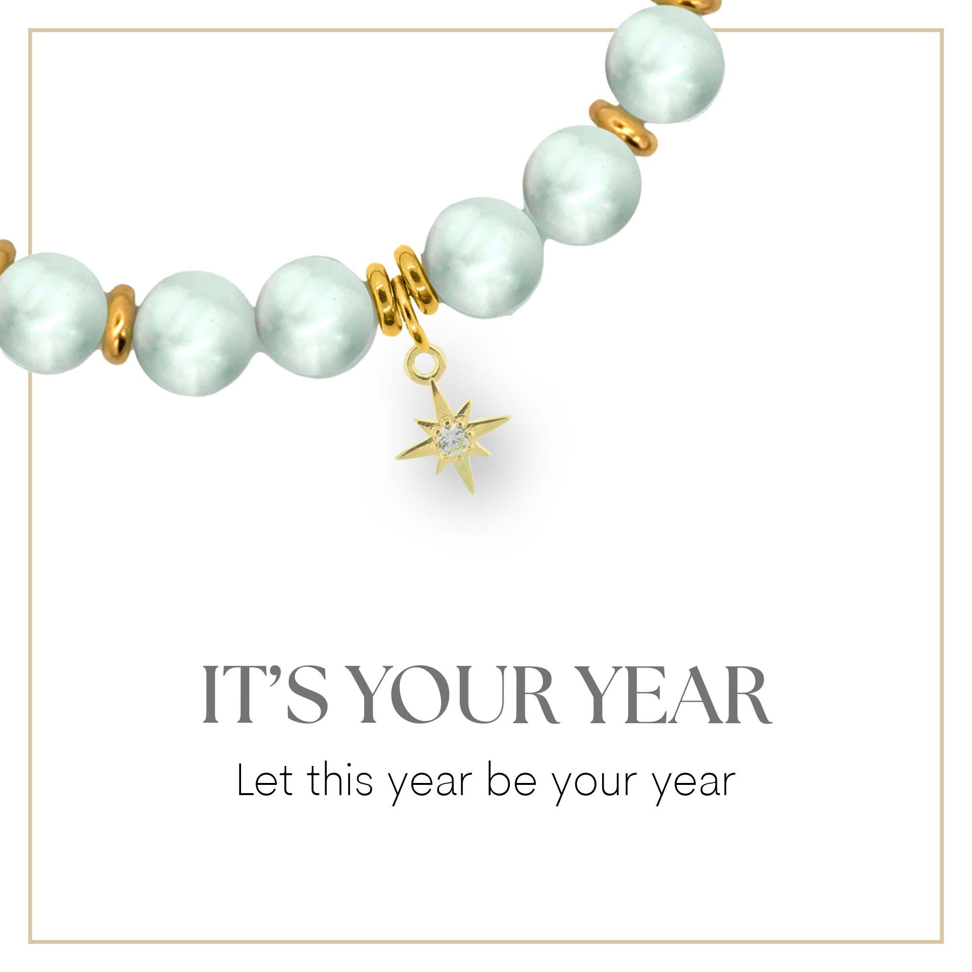 Gold It's Your Year Charm Bracelet Collection