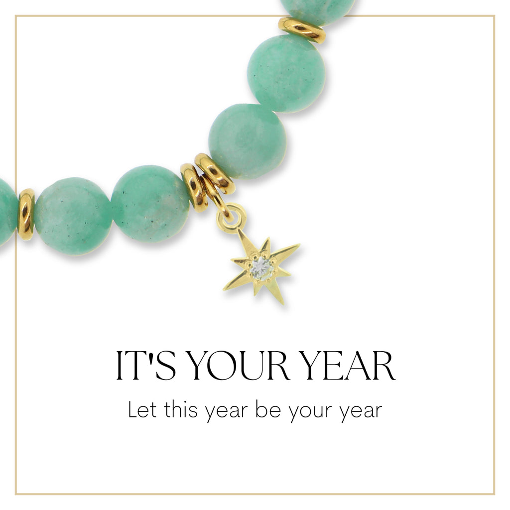 Gold It's Your Year Charm Bracelet Collection