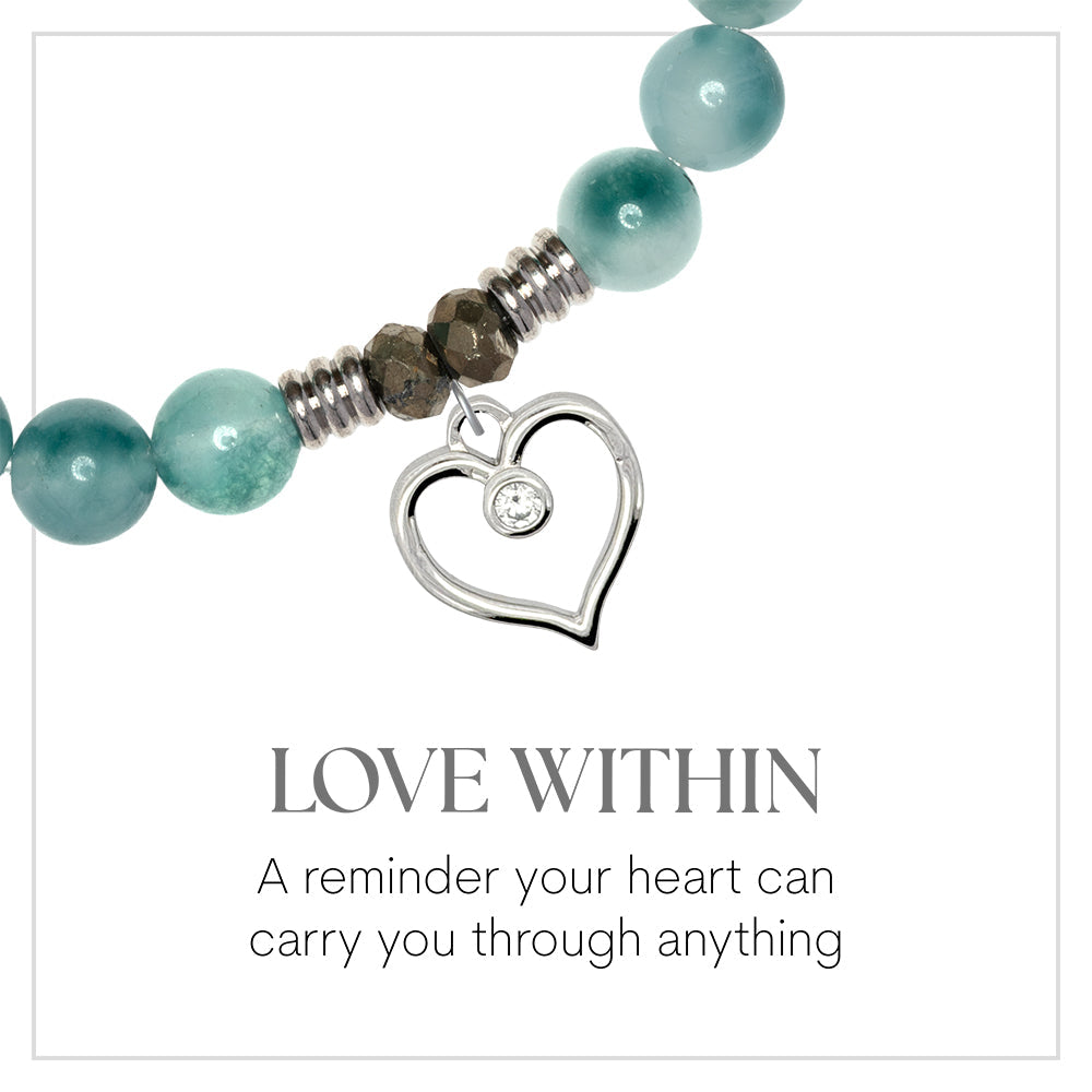 Love Within Sterling Silver Charm Bracelet Collection