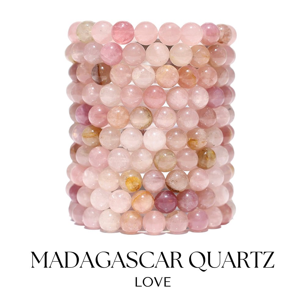 Madagascar Quartz Gemstone Bracelet Collection