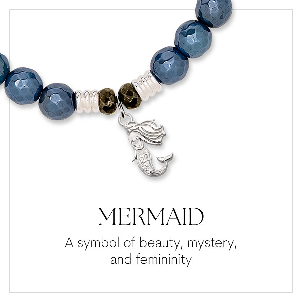 Mermaid Cutout Charm Bracelet Collection