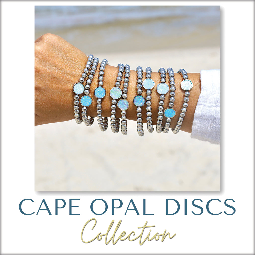 Cape Bracelets Opal Discs Collection