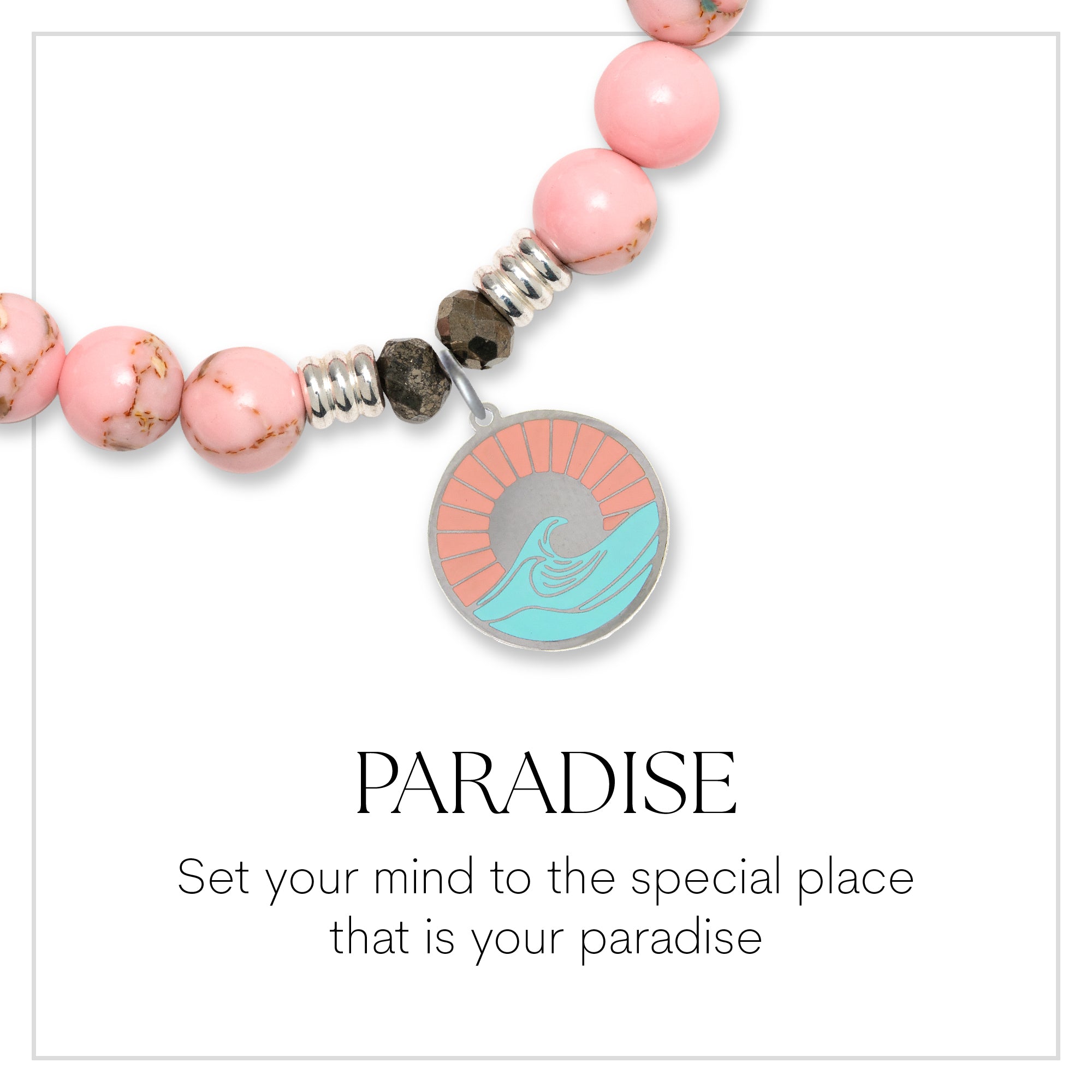 Paradise Enamel Sterling Silver Charm Bracelet Collection