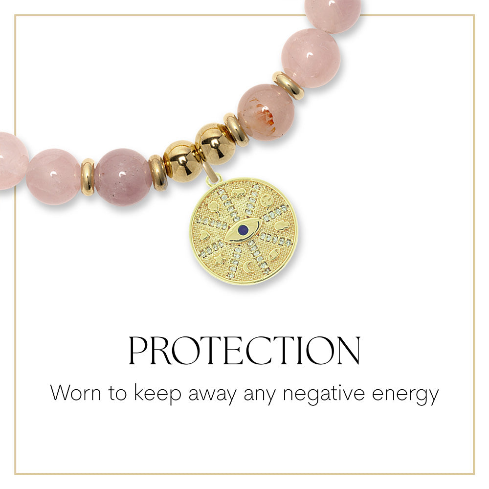 Protection Gold Charm Bracelet Collection