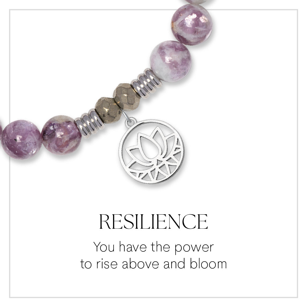 Resilience Sterling Silver Charm Bracelet Collection