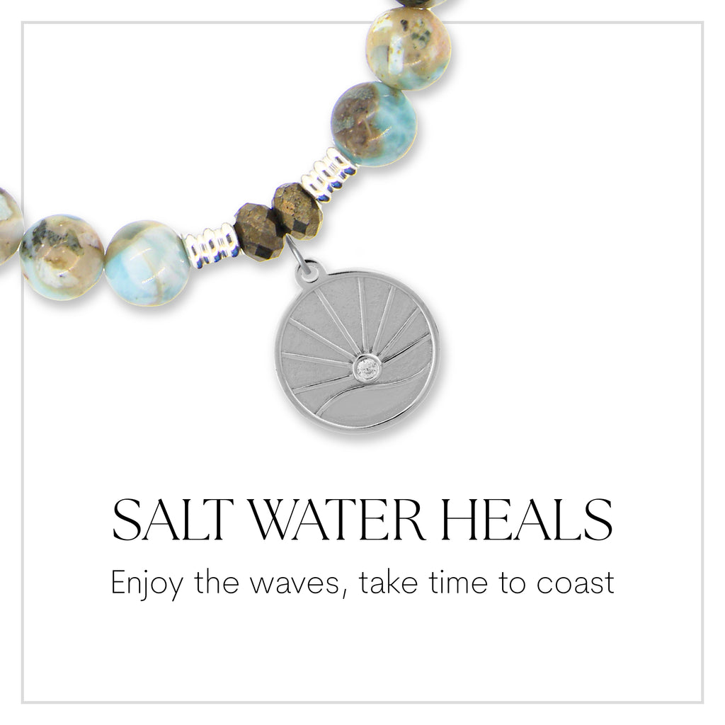 Salt Water Heals Charm Bracelet Collection