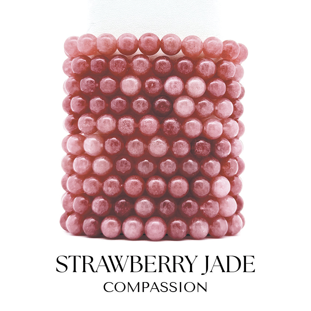 Strawberry Jade Gemstone Collection