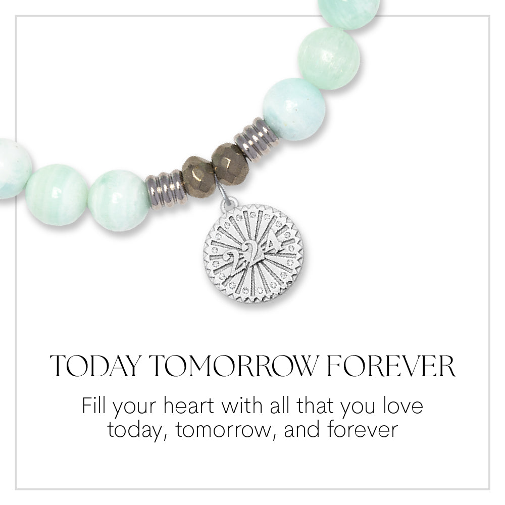 Today Tomorrow Forever Sterling Silver Charm Bracelet Collection