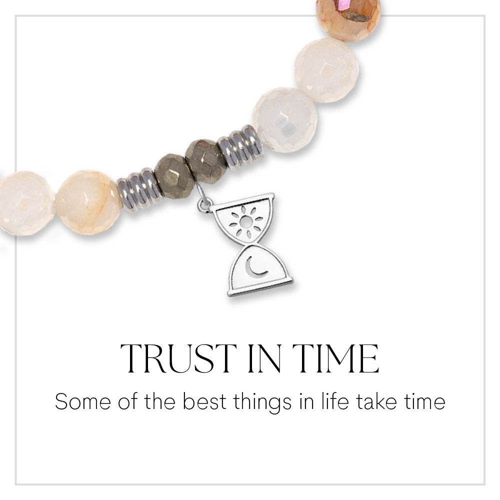 Trust In Time Sterling Silver Charm Bracelet Collection