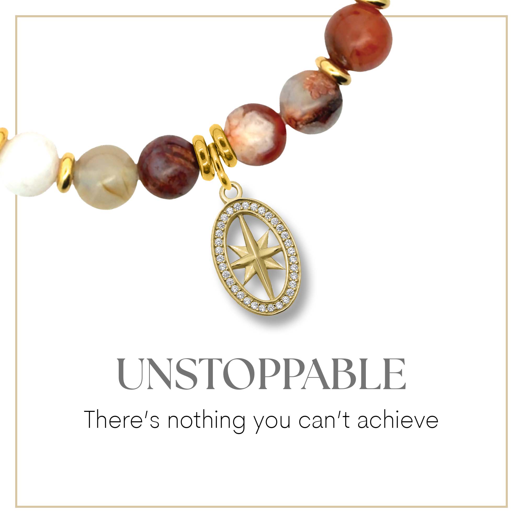 Unstoppable Gold Charm Bracelet Collection