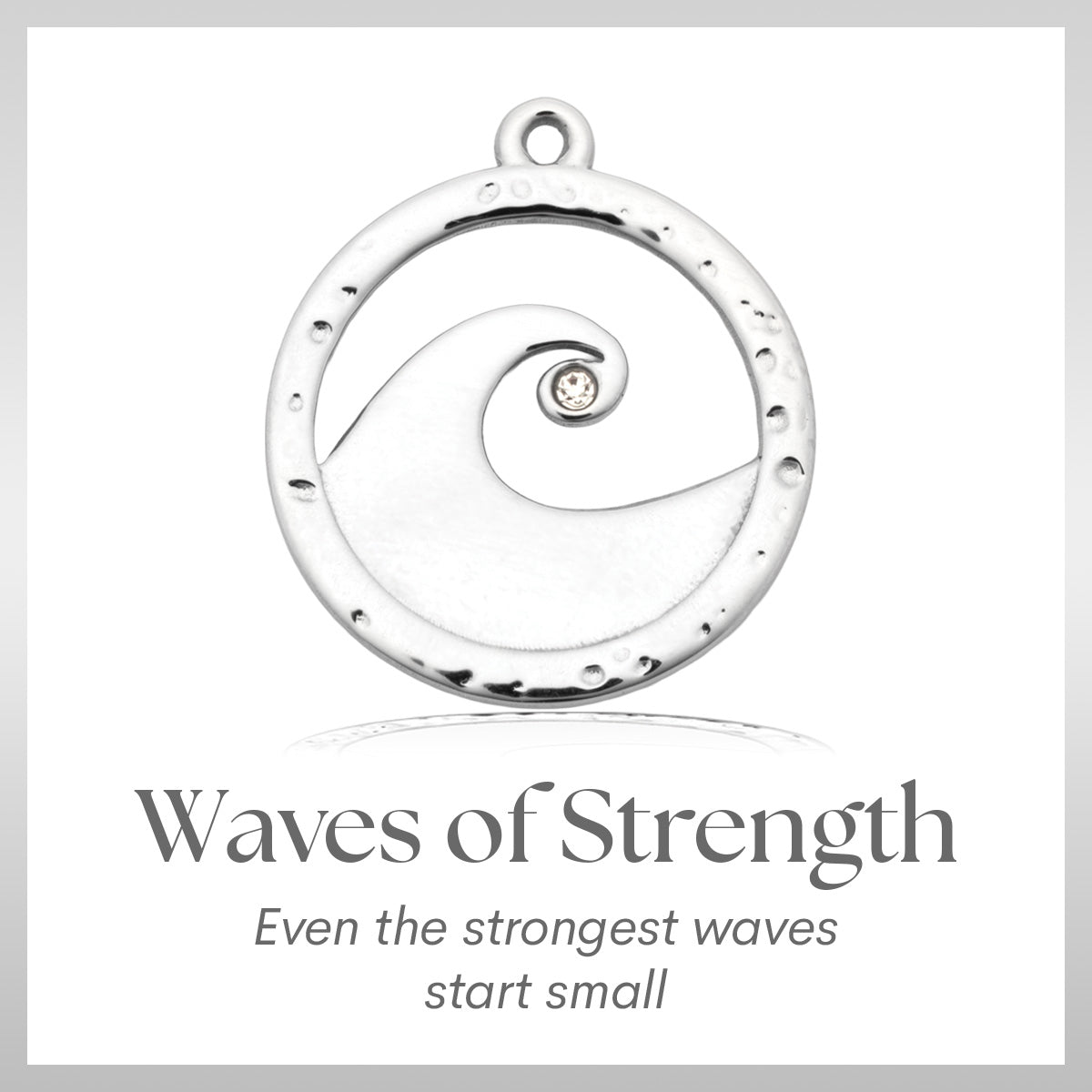 Waves of Strength Charm Bracelet Collection
