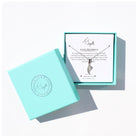 Angel Blessings Sterling Silver Charm Necklace