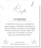 Aquamarine Jade Gemstone Bracelet with Starfish CZ Sterling Silver Charm