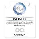 Beaded Moments Bracelet- Infinity Sterling Silver Charm