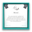 Blessed Charm with Lepidolite Quartz Gemstone Bracelet
