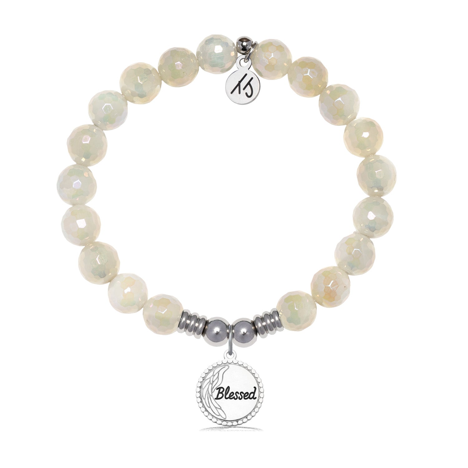 Blessed Charm with Moonstone Gemstone Bracelet