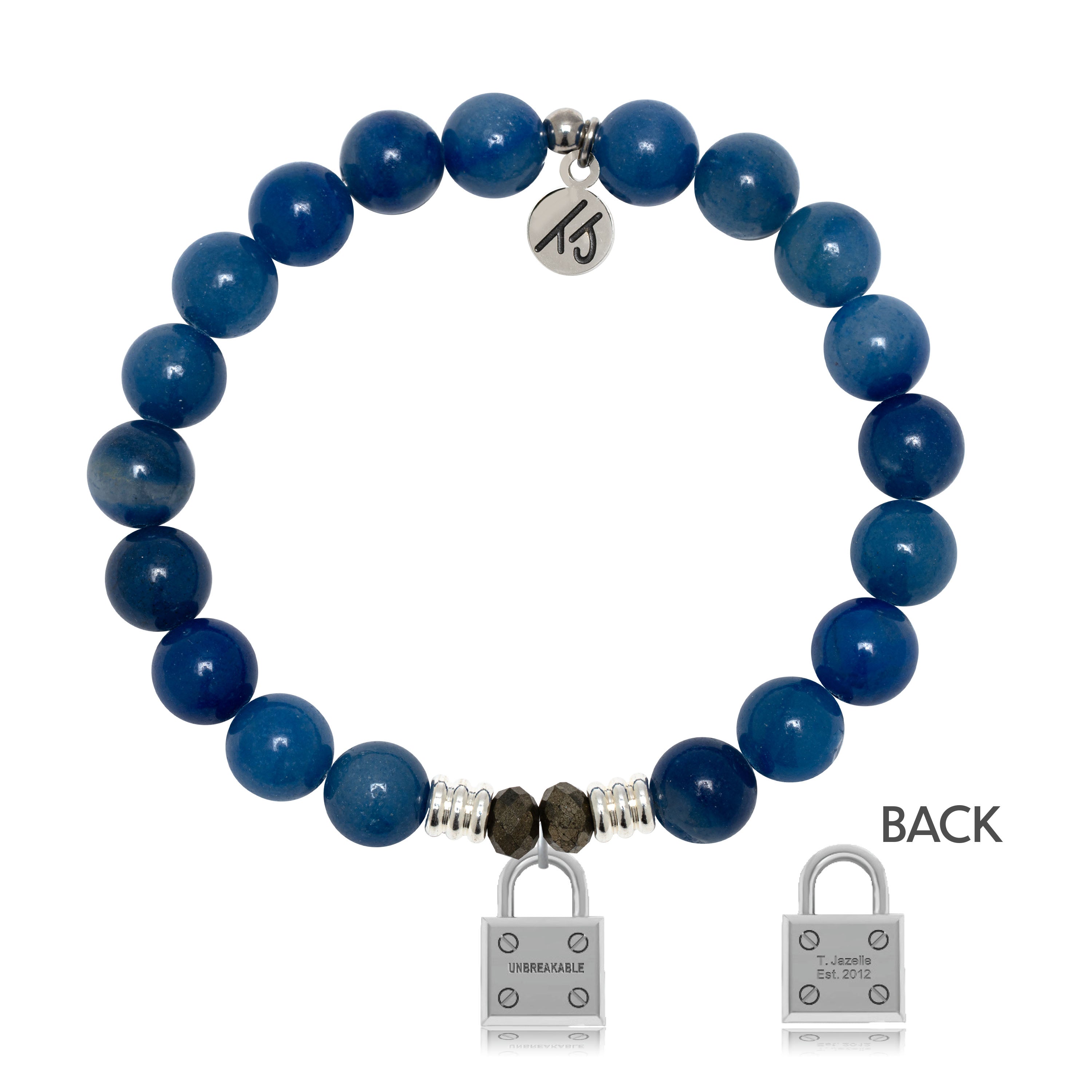 Blue Aventurine, White Jade & Sodalite Aromatherapy Bracelet – A Little  Wired