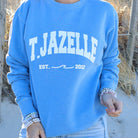 Blue T. JAZELLE Crewneck