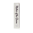 Bridal Collection: Madagascar Quartz Gemstone Bracelet with Mother of the Groom Sterling Silver Charm Bar