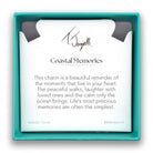 Coastal Memories Charm with Lepidolite Quartz Gemstone Bracelet