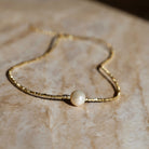 Coin Of The Ocean Gold Charm Necklace