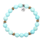 Courage Within Collection- Blue Turquoise Gemstone Bracelet