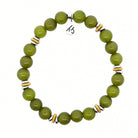Courage Within Collection- Olive Cats Eye Gemstone Bracelet
