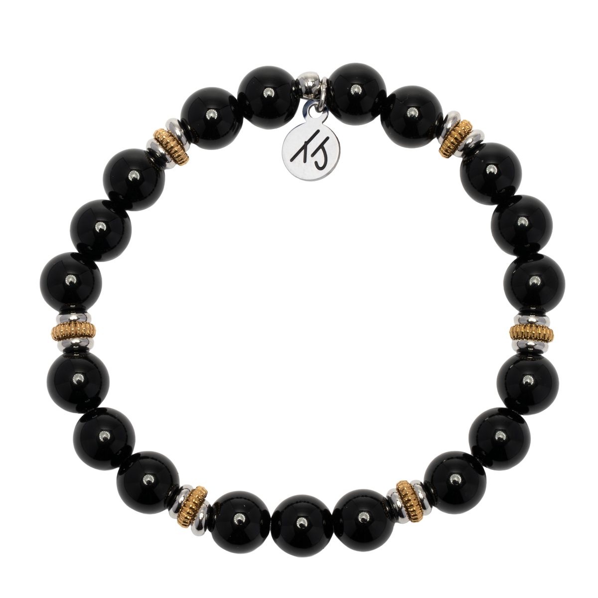 Courage Within Collection- Onyx Gemstone Bracelet - T. Jazelle