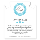 Day by Day Collection- Blue Aquamarine Gemstone Bracelet