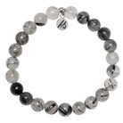 Defining Bracelet- Cleansing Bracelet with Rutilated Quartz Gemstones