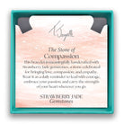 Defining Bracelet- Compassion Bracelet with Strawberry Jade Gemstones