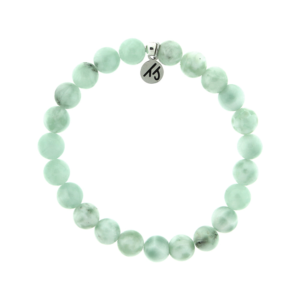 Defining Bracelet- Divinity Bracelet with Green Angelite Gemstones