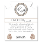 Defining Bracelet- Growth Bracelet with Sand Moonstone Gemstones