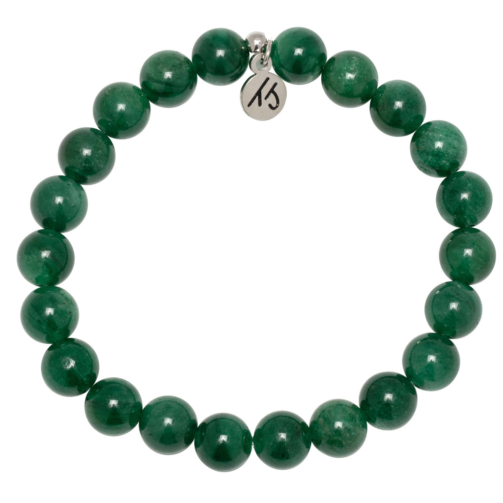 Defining Bracelet- Inner Peace Bracelet with Green Kyanite Gemstones