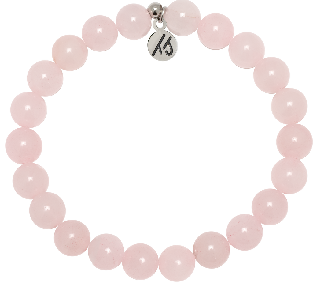 Defining Bracelet- Kindness Bracelet with Rose Quartz Gemstones