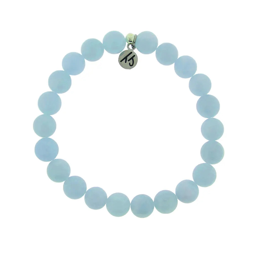 Defining Bracelet- Mystic Bracelet with Blue Aquamarine Gemstones