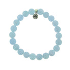 Defining Bracelet- Mystic Bracelet with Blue Aquamarine Gemstones
