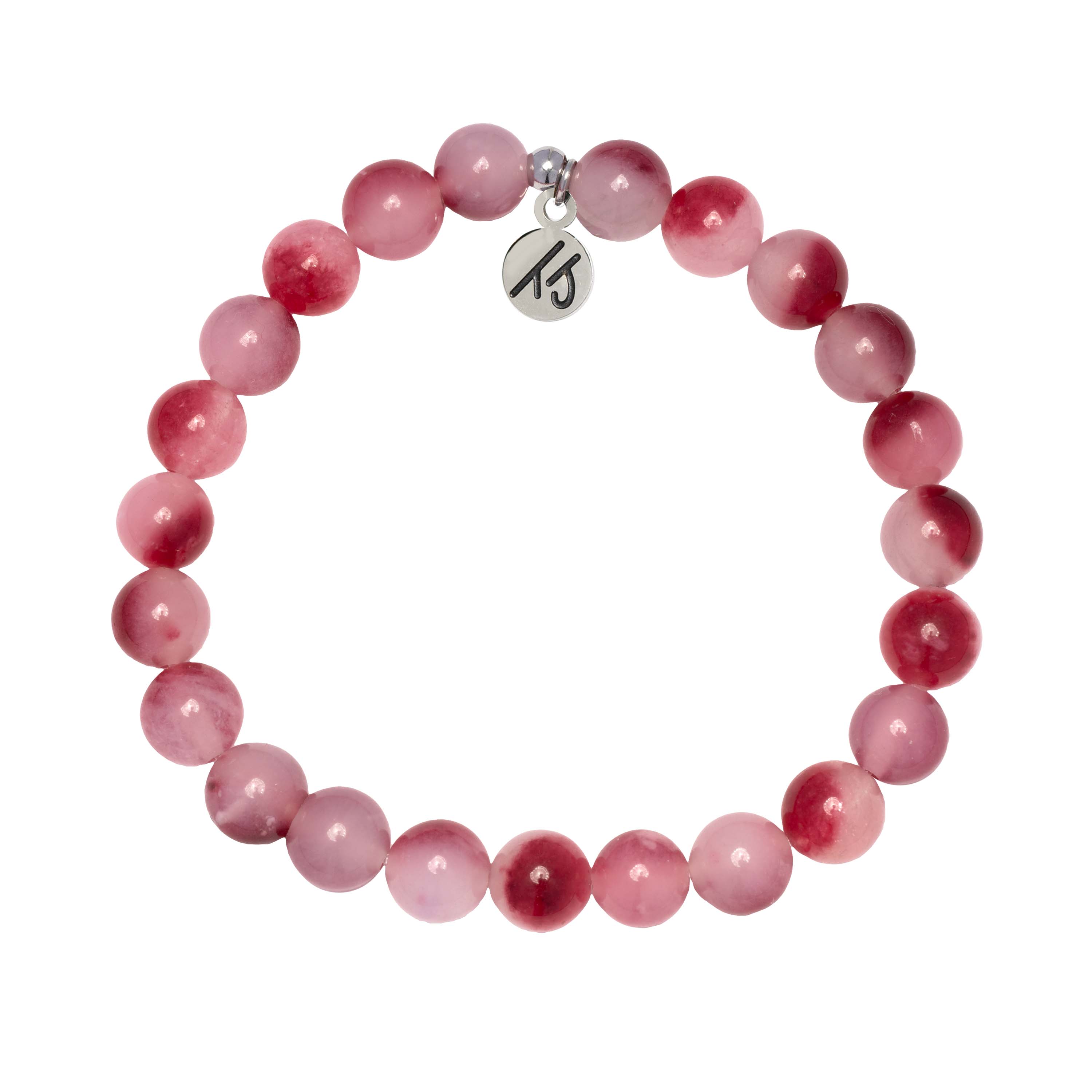 Defining Bracelet-Passion Bracelet with Cherry Jade Gemstones