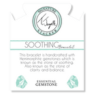 Defining Bracelet-Soothing Bracelet with Hemimorphite Gemstones