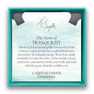 Defining Bracelet- Tranquility Bracelet with Larimar Jasper Gemstones