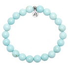 Defining Bracelet- Wisdom Bracelet with Blue Turquoise Gemstones