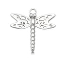 Dragonfly Charm with Moonstone Gemstone Bracelet